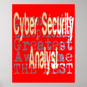 Affiche Analyste de sécurité informatique Extraordinaire