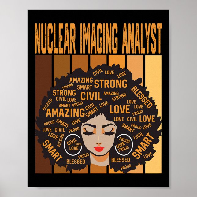 Affiche Analyste en imagerie nucléaire Puissant Lundi de l (Devant)