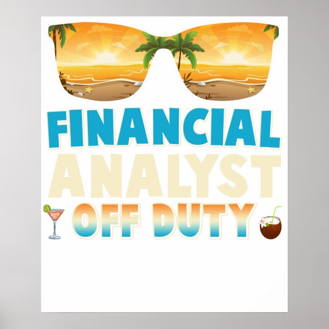 Affiche Analyste financier  Hors service Vacances d'été De (Devant)
