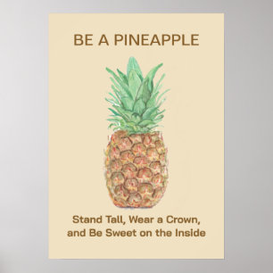 Affiche Ananas