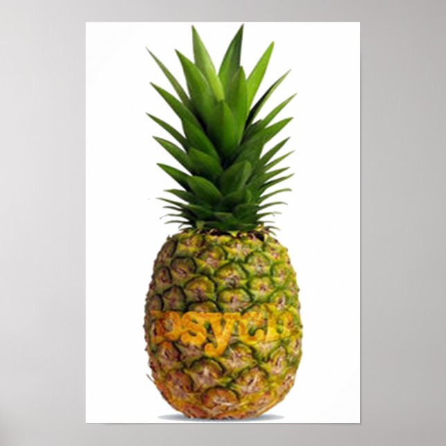 Affiche Ananas Psych (Devant)
