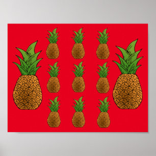 Affiche Ananas Thunder_Cove
