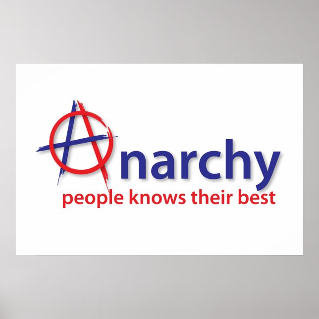 Affiche Anarchie (Devant)