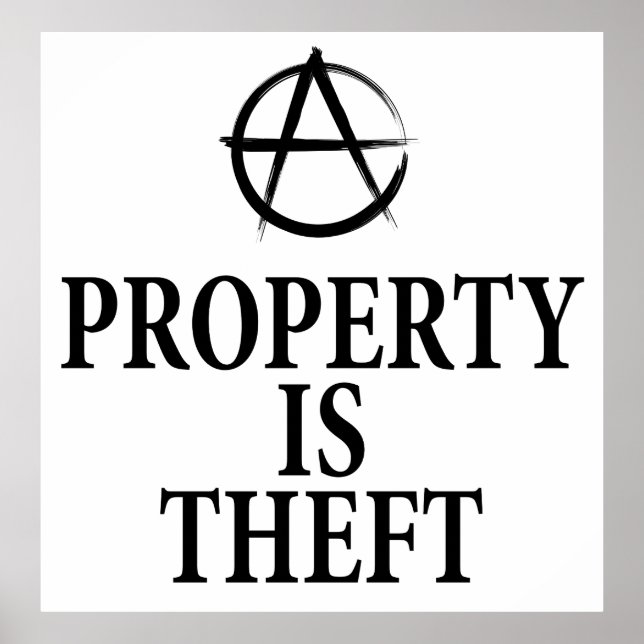 Affiche Anarchy quote (Devant)