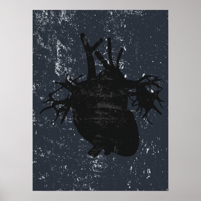 Affiche Anatomie du coeur banquette (Devant)