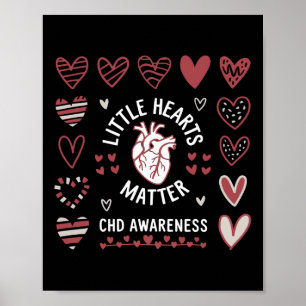 Affiche Anatomie du coeur Valentine Conscience de l'enfant
