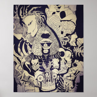 Affiche anatomiquement fou