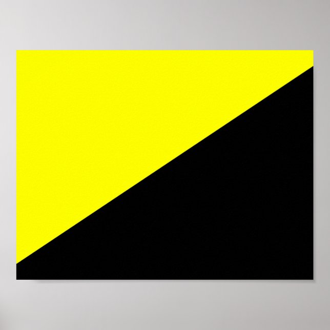 Affiche Ancap Anarchocapitaliste Drapeau (Devant)