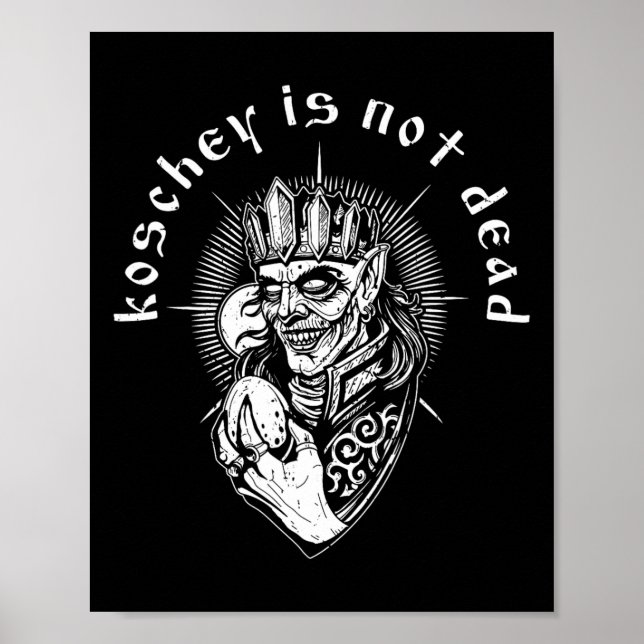 Affiche Ancestralité de Koshchei l'Immortel Païanisme Ukra (Devant)