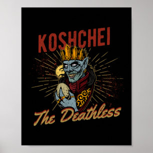 Affiche Ancestralité de Koshchei l'Immortel Païanisme Ukra