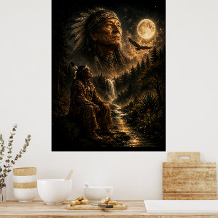 Affiche Ancêtres de la Lune – Fantastique des Amériques au