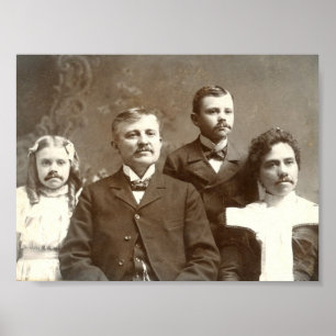 Affiche Ancêtres Mustached