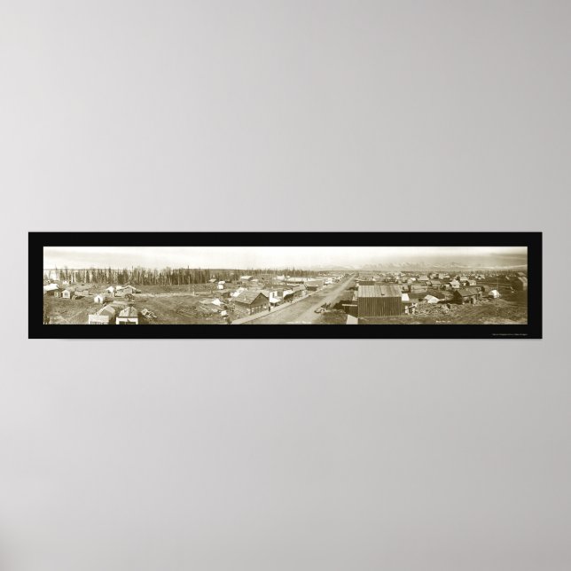 Affiche Anchorage, Alaska Photo 1916 (Devant)