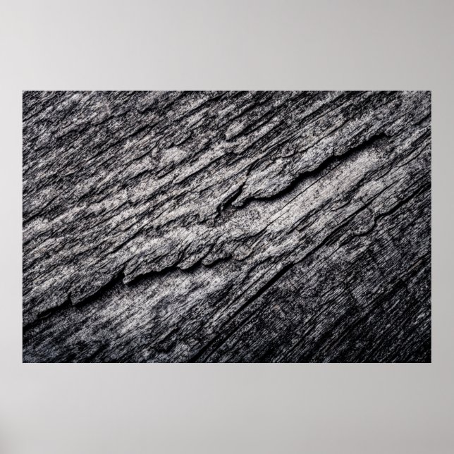 Affiche Ancien arrière - plan en bois texturé surface. Ton (Devant)