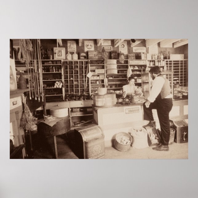 Affiche Ancien magasin général (Devant)