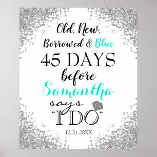 Affiche Ancien Nouvel Emprunté & Bleu