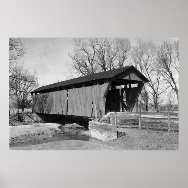 Affiche Ancien pont couvert (Devant)