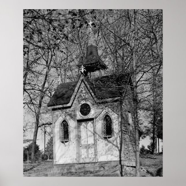 Affiche Ancienne chapelle en rondins (Devant)