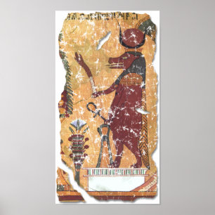 Affiche Ancienne déesse égyptienne Hathor