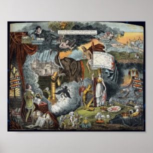 Affiche Ancienne description de l'Apocalypse