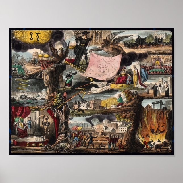 Affiche Ancienne description de l'Apocalypse (Devant)