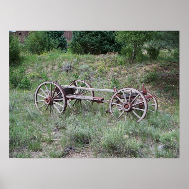 Affiche Ancienne Wagon Wheels II (Devant)