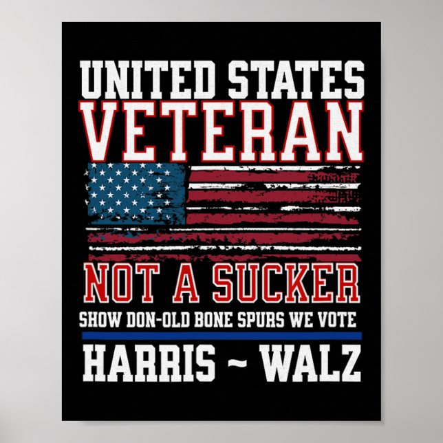 Affiche Anciens combattants de Harris Wheimer 2024 (Devant)