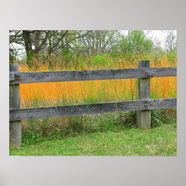 Affiche Anciens postes de clôture (Devant)