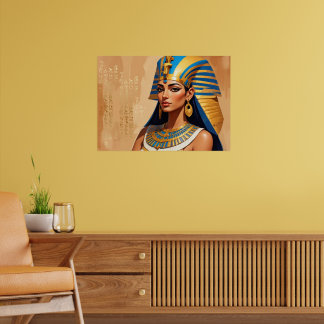 Affiche Ancient Egyptian Pharaoh Art – Timeless Pharaonic