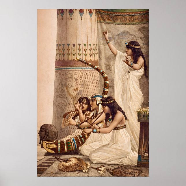 Affiche Ancient Egyptian Temple Musicians  (Devant)