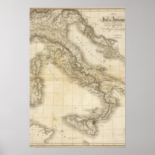 Affiche Ancient Italy