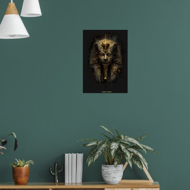 Affiche Ancient Malice Egyptian Pharaoh Black (Salon 1)