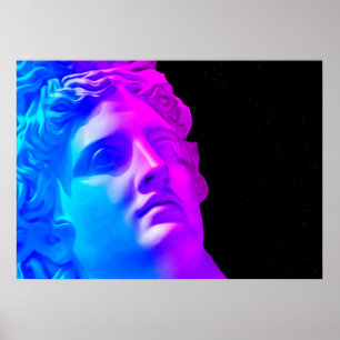 Affiche Ancient neon gods #1: Apollo Belvedere