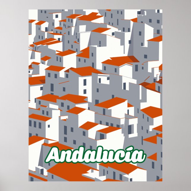 Affiche Andalousie 3 (Devant)