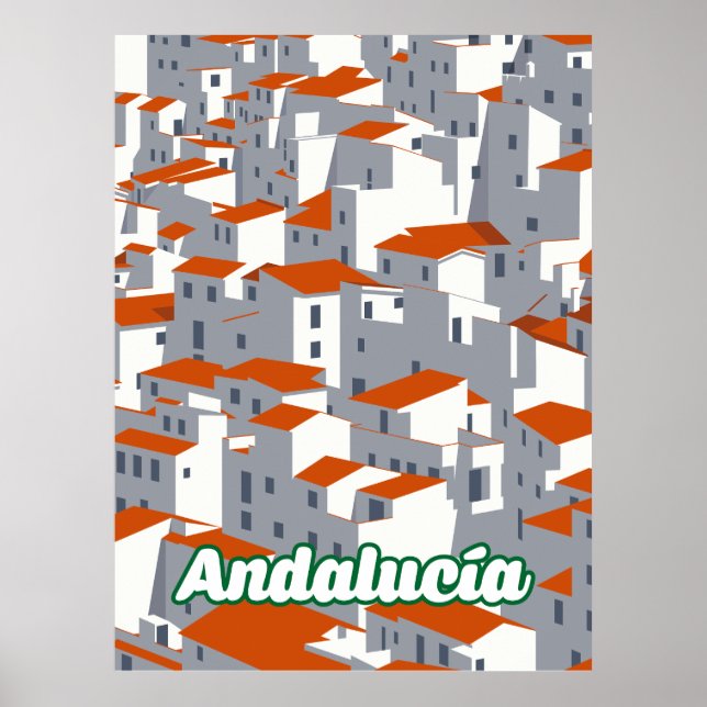 Affiche Andalousie 3 (Devant)