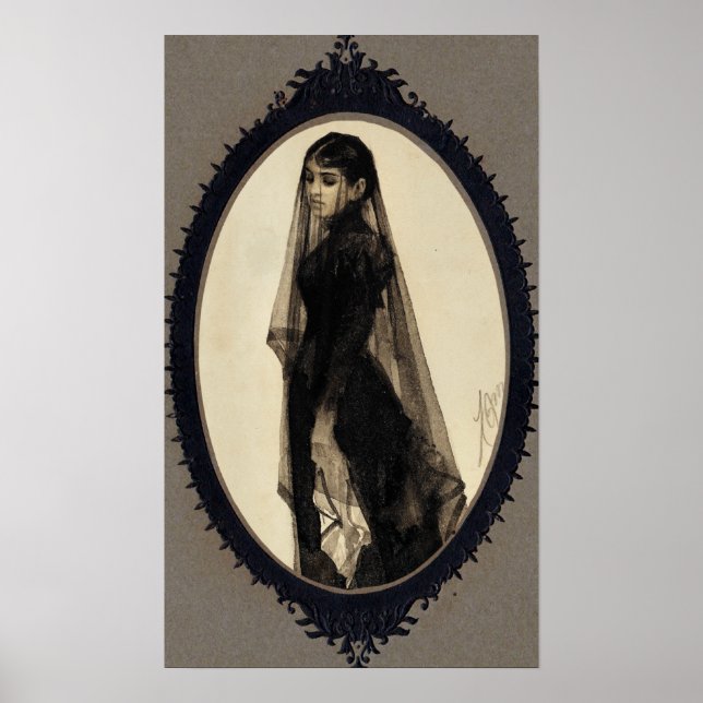 Affiche Anders Zorn, L'Affiche De La Veuve (Devant)