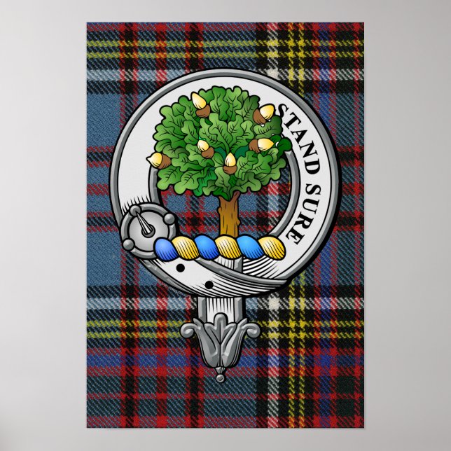 Affiche Anderson Crest et Tartan (Devant)