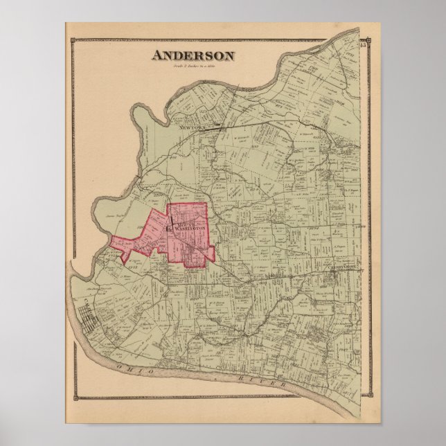 Affiche Anderson, Ohio (Devant)