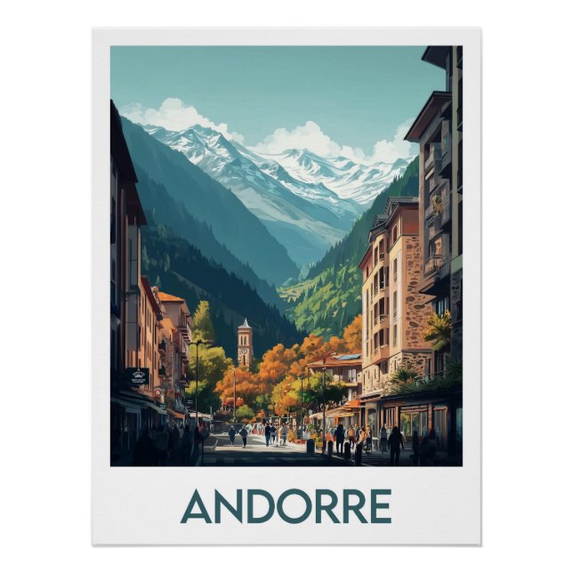 Affiche Andorre (Devant)