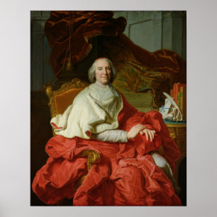 Affiche Andre Hercule de Fleury 1728