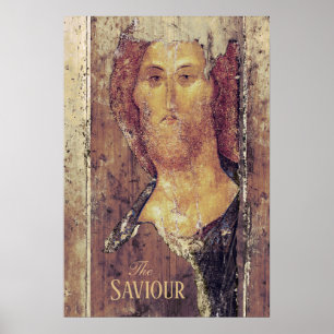 Affiche Andrei Rublev le sauveur le Christ l'icône de