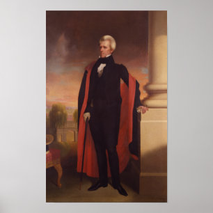 Affiche Andrew Jackson Standing Peinture