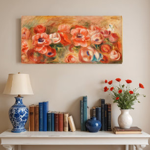 Affiche Anemones (2) par Auguste Renoir