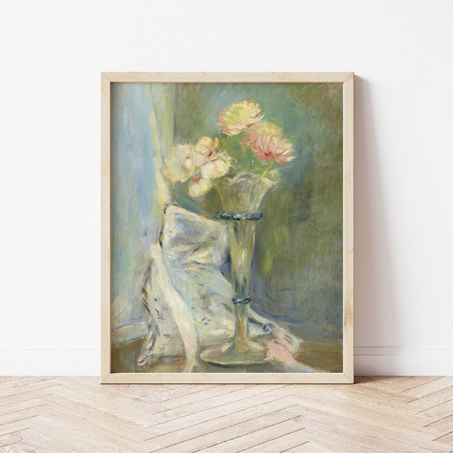 Affiche Anémones Rose | Berthe Morisot (Créateur téléchargé)