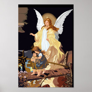 Affiche Ange Ailes avec enfants