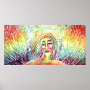 Affiche "Ange art d'imperfection" par Victoria Lynn Hall