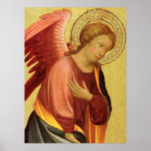 Affiche Ange de la Renaissance par Maître du Bambino Vispo