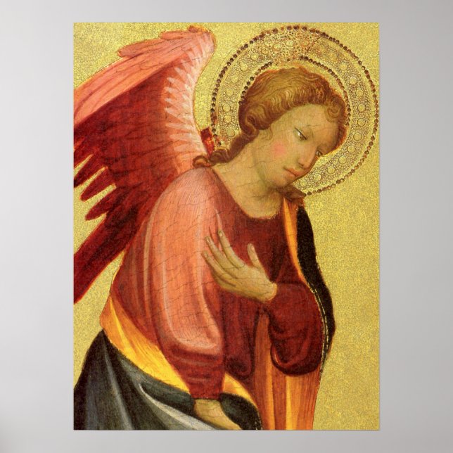 Affiche Ange de la Renaissance par Maître du Bambino Vispo (Devant)