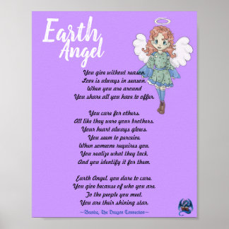 Affiche Ange de la Terre