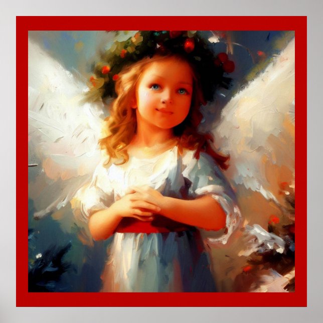 Affiche Ange de Noël 1 (Devant)